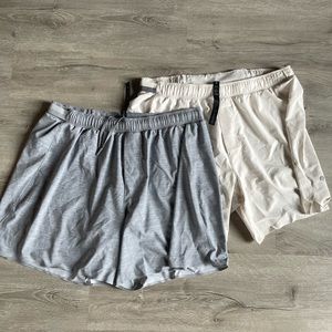 Lululemon shorts - surge 6” lined bundle
